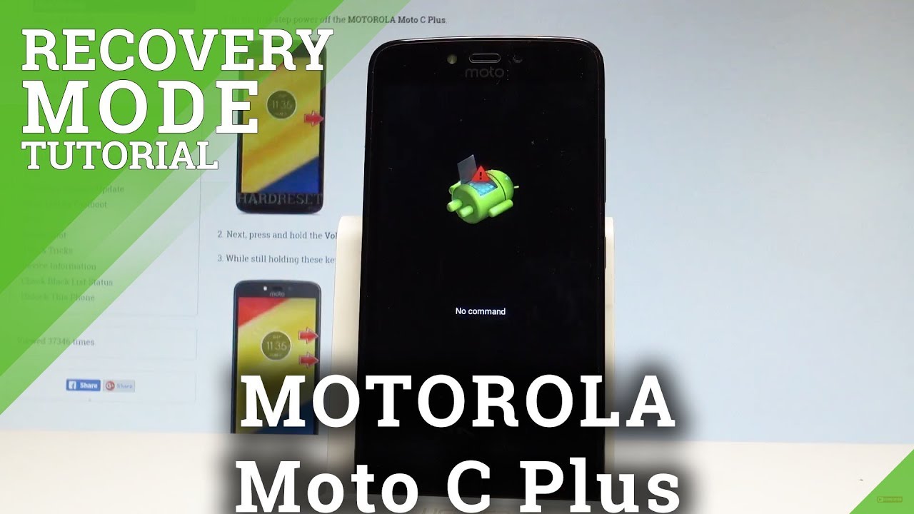 alias Bijna Ithaca How to Enter Recovery Mode in MOTOROLA Moto C Plus |HardReset.Info - YouTube