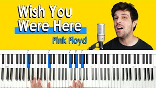 How To Play 'Wish You Were Here' [Piano Tutorial/Chords for Singing]