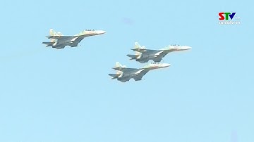 Không quân Việt Nam luyện tập phục vụ triển lãm quốc phòng quốc tế 2024