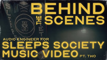 Audio Engineer BTS On A Professional Music Video Shoot Part 2