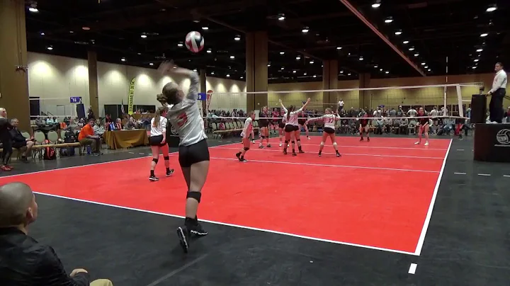 Riley Sauers - No. 8 - Setter Game Footage 2018