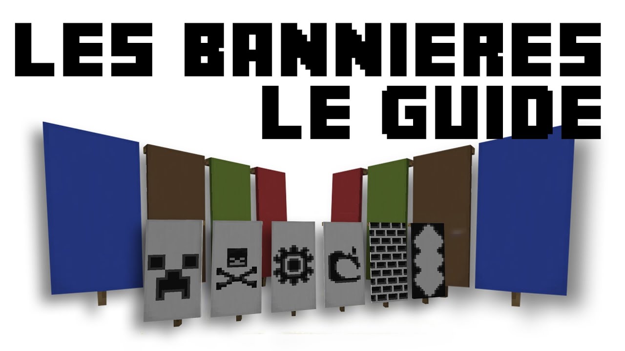 Minecraft 1 8 Guide de création des banni¨res drapeaux 1 8