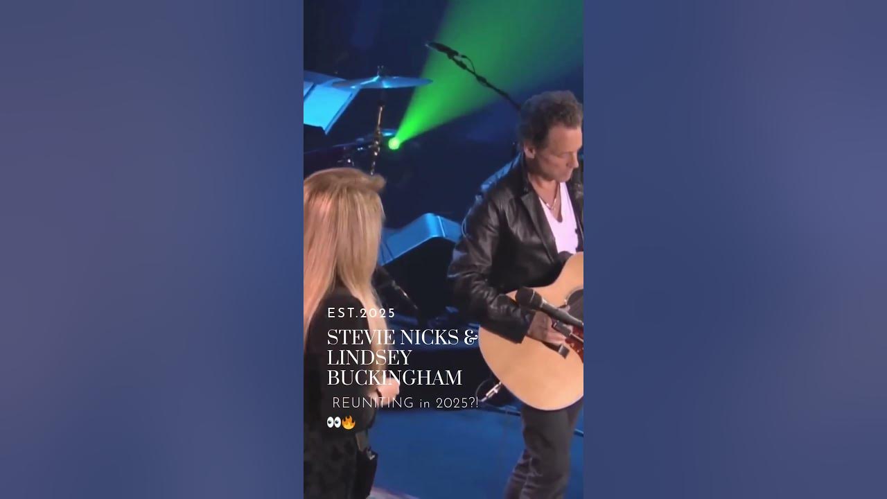 Stevie Nicks & Lindsey Buckingham… REUNITING in 2025! 👀🔥 Stevie Nicks & Lindsey Buckingham… REUNITING in 2025! 👀🔥