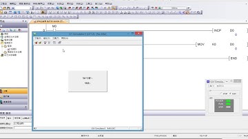 20. Mitsubishi PLC link HMI by GT simulator