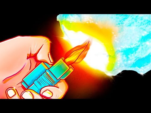 لهذا السبب لا يذوب الثلج عند حرقه