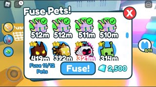 What if you fuse 4 robots (pet simulator x)