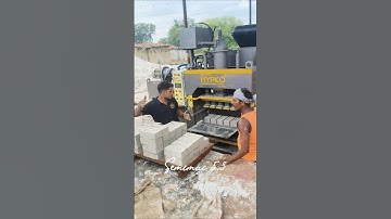 Low Price Machine for Business || Automatic Fly Ash Brick Machine || HYPKO #machine #cementbricks