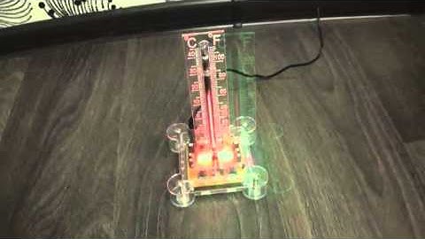 RGB Nixie Termometr In-13