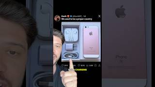 Apple needs to add this stuff back in the iPhone box #tech #apple #iphone