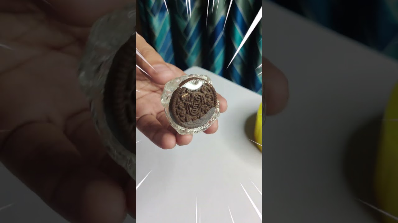 Oreo Inside Viral Nano Tape - Will It Survive !! #oreo #nanotape #viral