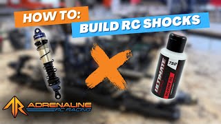 How To : Build Your RC Shocks LIKE A PRO + BIG ANNOUNCEMENT