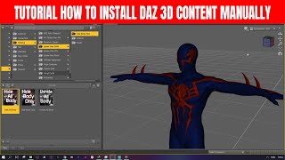 Celebrity TUTORIAL HOW TO INSTALL DAZ 3D CONTENT MANUALLY Wealth