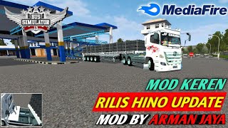 Rilis Mod Hino Update Muat Besi Terbaru 2021 || Bussid By Arman Jaya