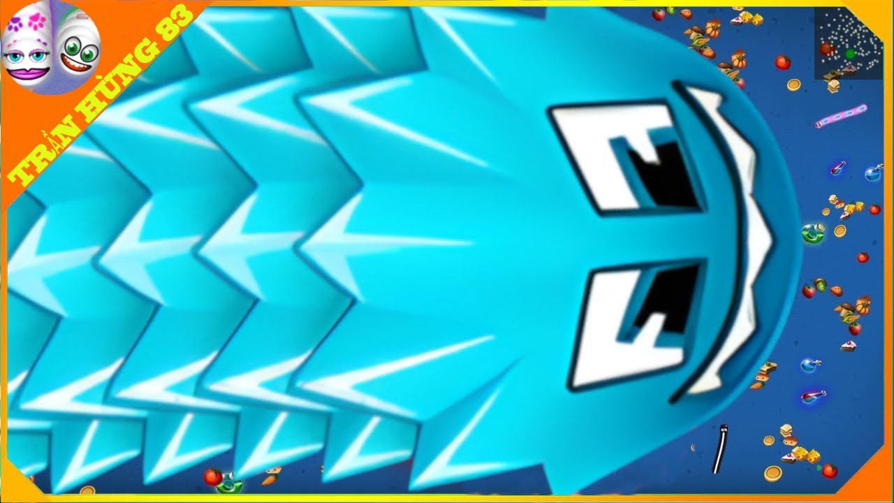 🐍 WORMATE ZONE.IO - Rắn Săn Mồi # BIGGEST SNAKE - Epic Worms Zone Best Gameplay - Trần Hùng 83
