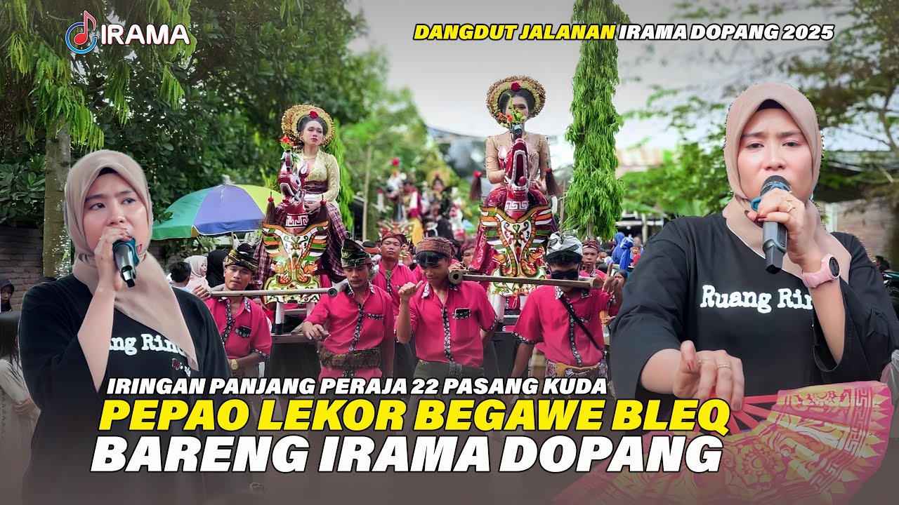 22 Pasang Kuda !! Full Merajean Bareng Irama Dopang Live Di Pepao Lekor Terbaru 2025