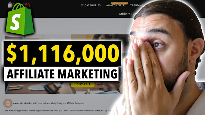 Learn from a Shopify store's $1M success with affiliate marketing