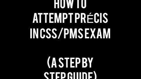 English Precis- How to attempt CSS/PMS English Precis Exam- Step by Step Guide-CSS Online Academy