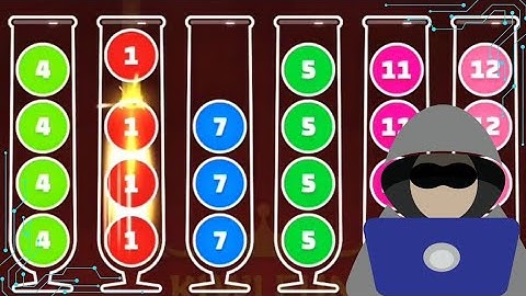 Ball Sort Color by Kru Chan in the number stage (41-60)