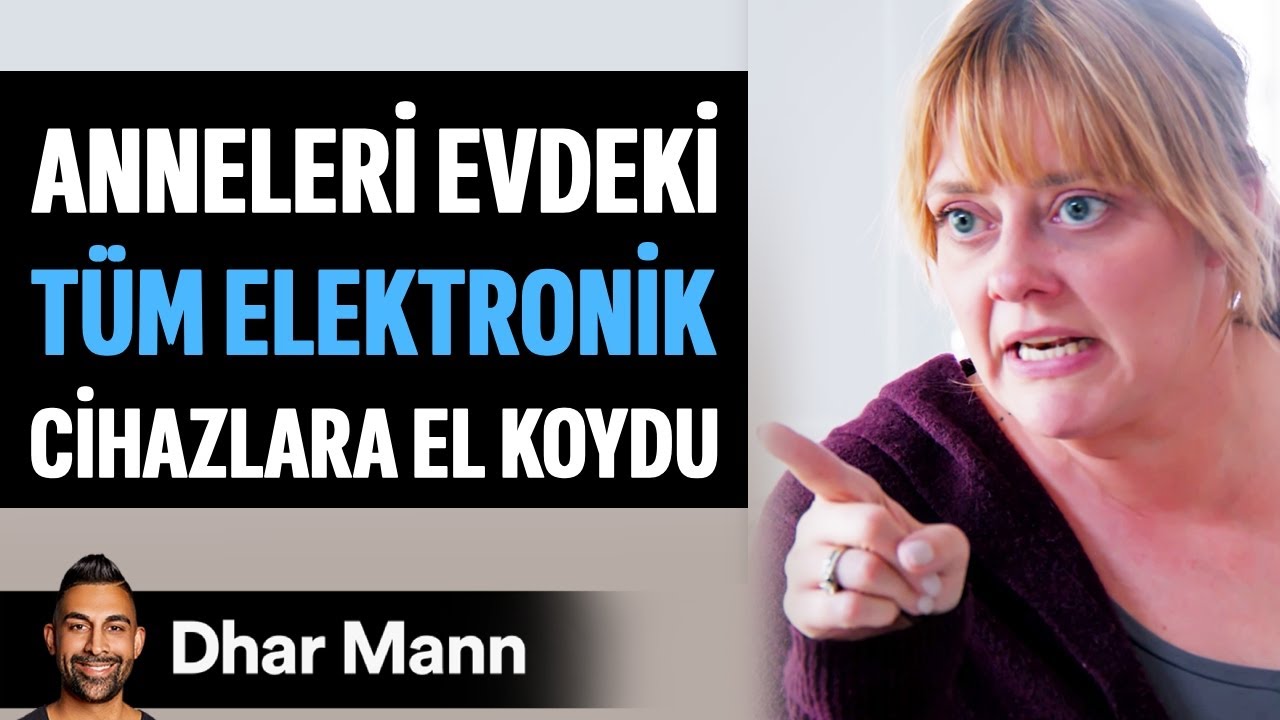 Anneleri Evdeki Tüm ELEKTRONİK Cihazlara EL KOYDU | Dhar Mann Studios