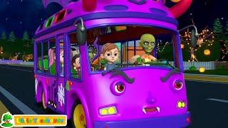 Spooky Wheels On The Bus Halloween Bus Songs Scary Videos And Spooky Rhymes For Kids