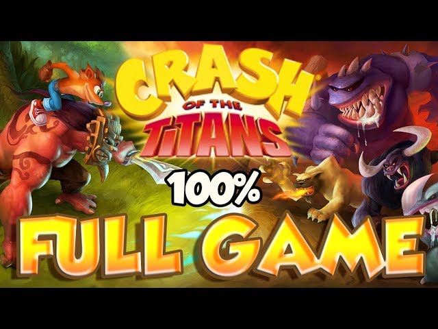 Crash of the Titans FULL GAME 100% Longplay (X360, PS2, Wii, PSP