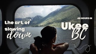48 hour staycation in ucluelet (nami project)