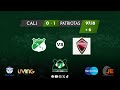 Deportivo cali vs patriotas  cv al aire