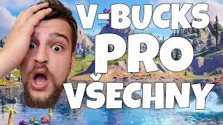 🔴Masakr Giveaways Vbucks Pro Vsechny / CUSTOMKY Cz-Sk Fortnite #foryou #fortnite #gift #special