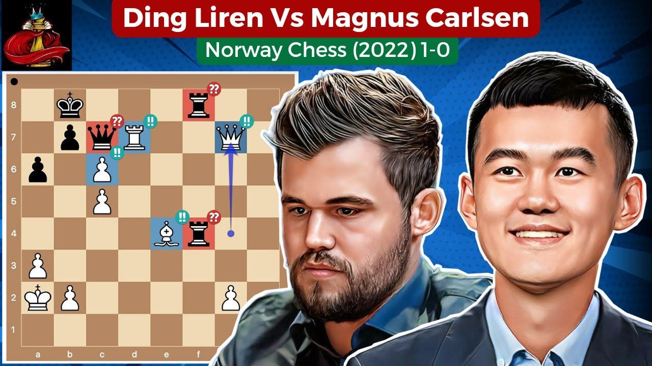 Replying to @High IQ Chess Magnus Carlsen Vs Ding Liren Part 3