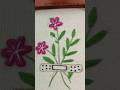 Healing Flower Embroidery - A Creative Journey Through Grief#shorts#sewing#handembroidery#trending