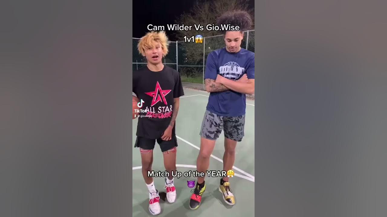 Gio.Wise Vs Cam Wilder 1v1 COLLEGE BASKETBALL STAR VS TIKTOK ATHLETE