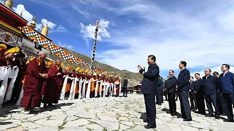 President Xi Jinping visits Lhasa in Tibet Autonomous Region - DayDayNews