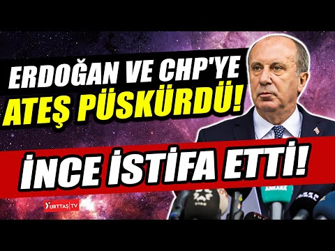 Muharrem İnce istifa etti! Erdoğan ve CHP yönetimine ateş püskürdü!