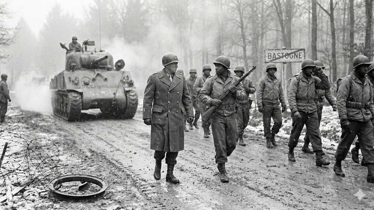 German Mockery Ended — When, Under Patton’s Command, Black American Soldiers Broke Bastogne