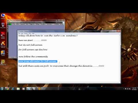 how to install turbo cin windows