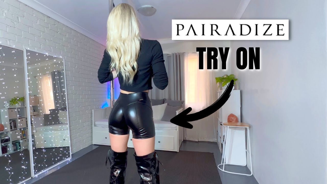 PAIRADIZE HOT PANTS: Faux Leather Shorts & Sportswear Shorts | Review & Try On