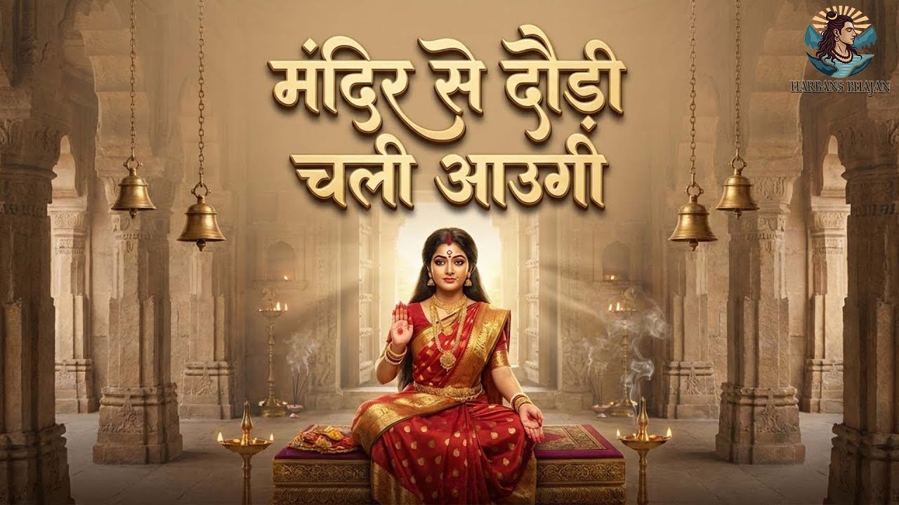 मंदिर से दौड़ी चली आऊँगी 🙏 | दुर्गा माता भजन | भावपूर्ण देवी भजन | 