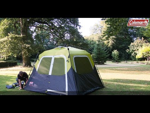 Coleman® FastPitch™ Instant Cabin 4 tent - AR - YouTube