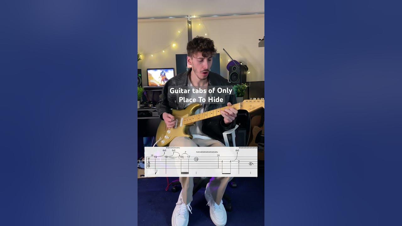 Now I wanna hear YOUR solo on Only Place To Hide #guitar #saults #rock #guitarsolo #guitartabs