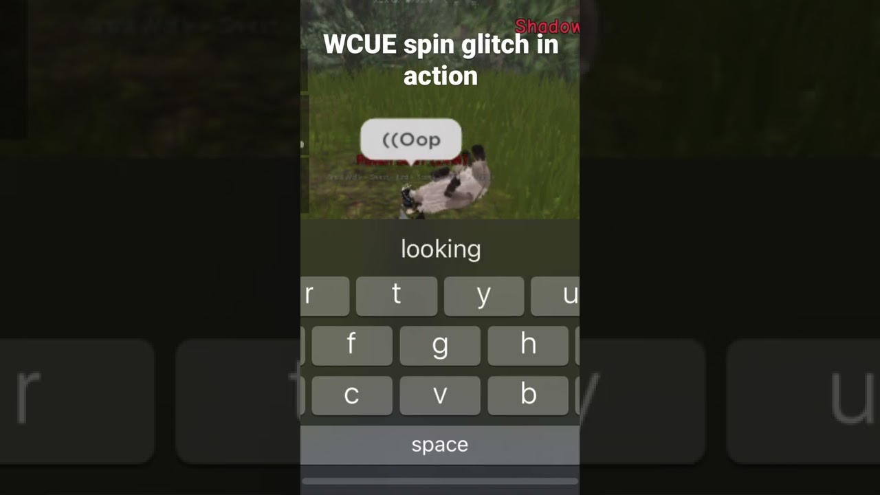 WCUE Spin Glitch in action YouTube