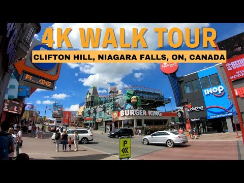 Walking around Clifton Hill | Niagara Falls Ontario Canada | 2022