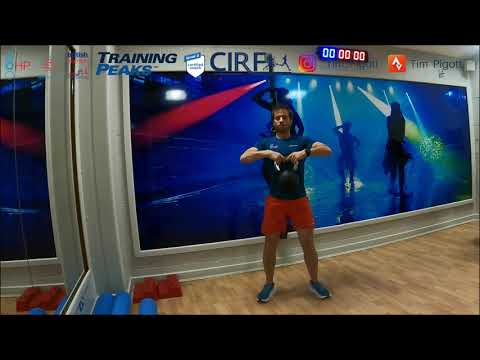 Kettlebell squat clean