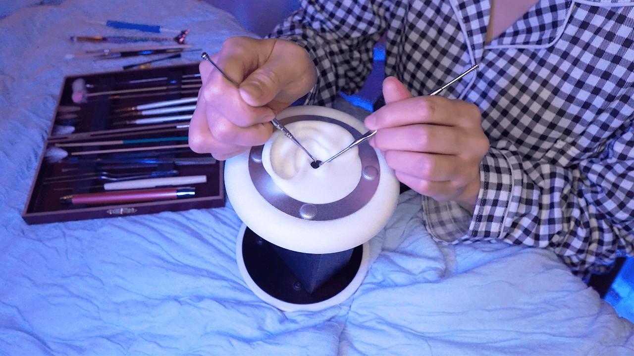 ACMP Most Tingly Ear Cleaning for Deep Sleep (No Talking) 3Dio / 耳かき