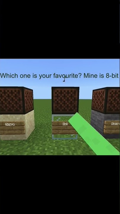All note block sounds in Minecraft - YouTube
