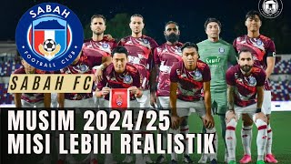 Sabah FC - Misi Ong Kim Swee Musim 2024 Lebih Realistik