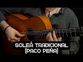 SOLEÁ Falseta - Paco Peña (Traditional)