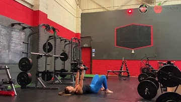 DB SINGLE ARM FLOOR PRESS WITH ISO HOLD