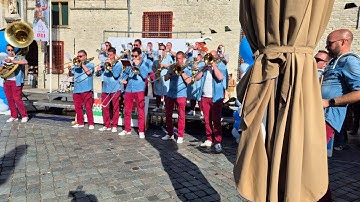 The Free Time Stretchers marching band | Crab Festival Bergen op Zoom 2025