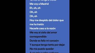 Alguien Me Espera En Madrid - Carlos Rivera Ft Edén Muñoz Ft. Catón Leon (Letra/Lyrics)