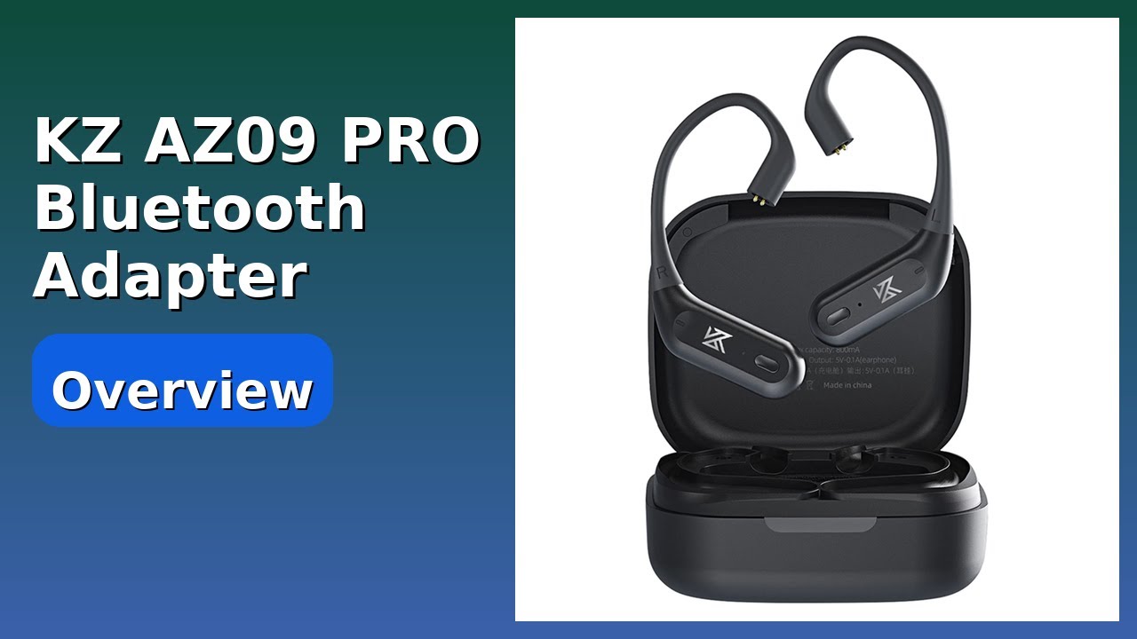 REVIEW (2026): KZ AZ09 PRO Bluetooth Adapter. Features. - YouTube